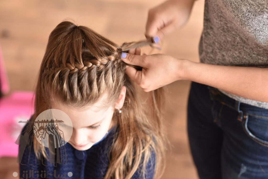 تسريحات شعر للاطفال للافراح