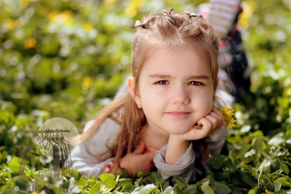 قصات شعر اطفال بنات مدرج