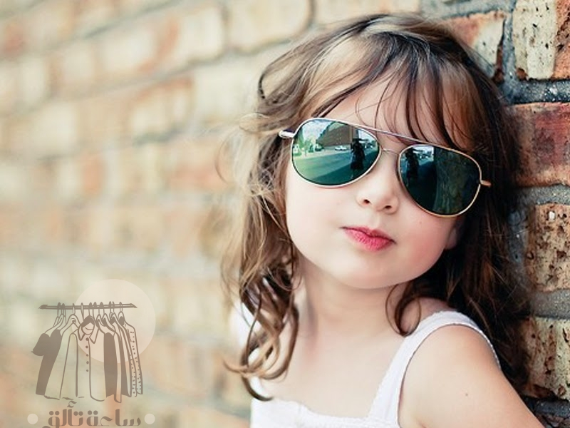 قصات شعر اطفال بنات مدرج قصير