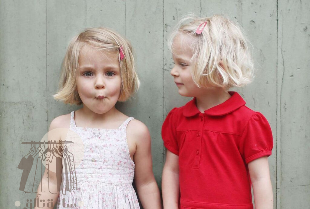 قصات شعر اطفال بنات للشعر الخفيف