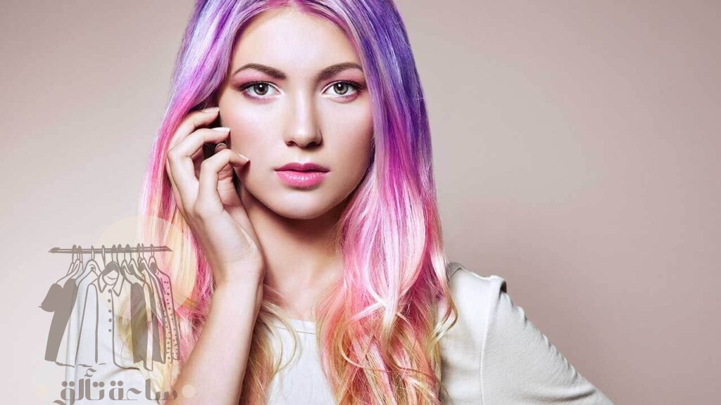 بخاخ شعر ملون