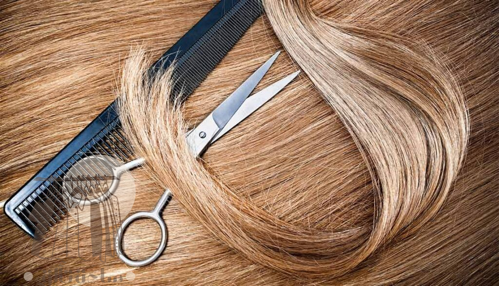 حلاقة شعر طويل