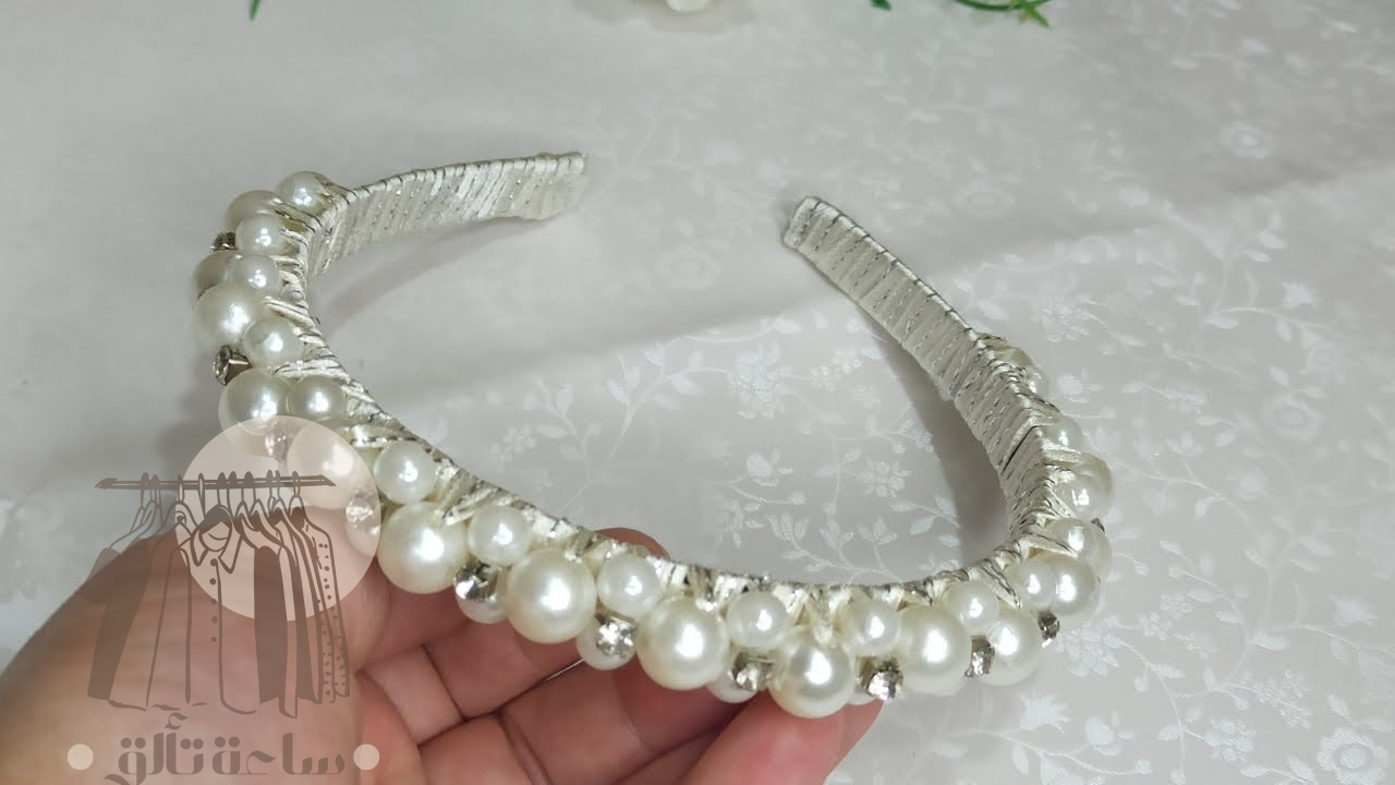 اطواق شعر للبنات 5 الأطواق بالزهور واللآلئ