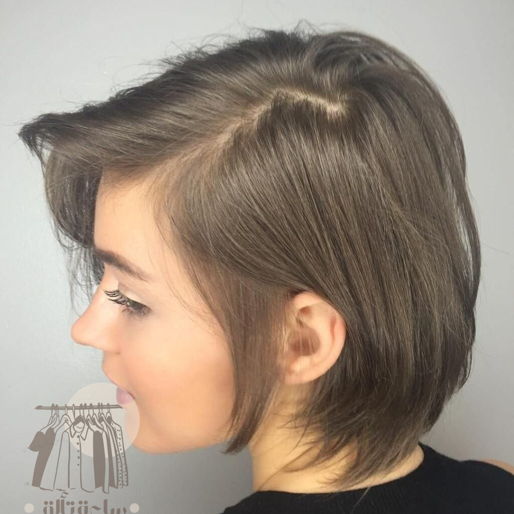 تسريحات شعر قصير وخفيف