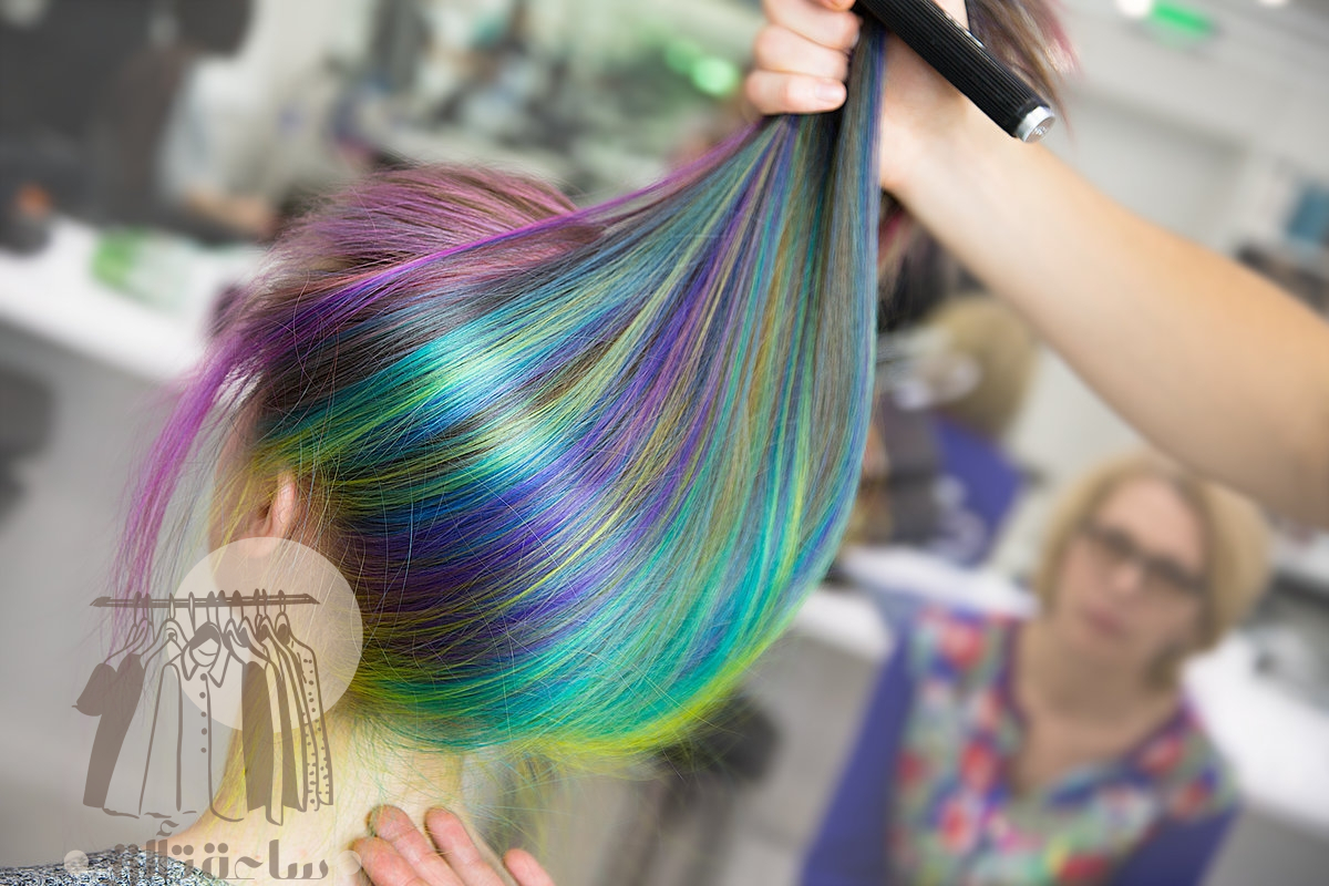 صبغات خصل شعر