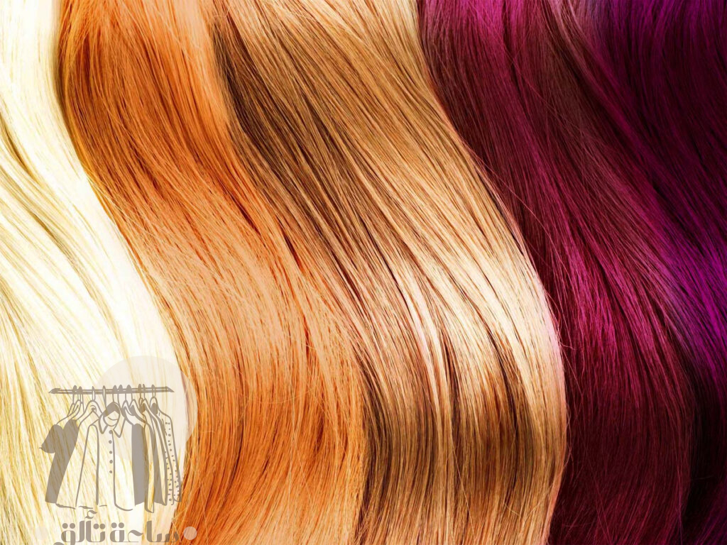 تغير لون شعر