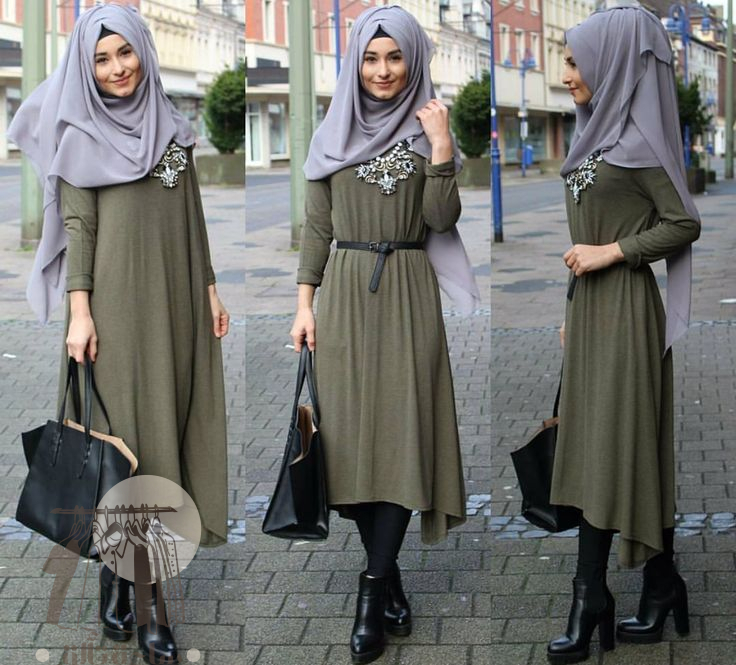 ١٠ إطلالات خريفية مثالية لفتيات الجامعة المحجبات 3 ١٠ إطلالات خريفية مثالية لفتيات الجامعة المحجبات