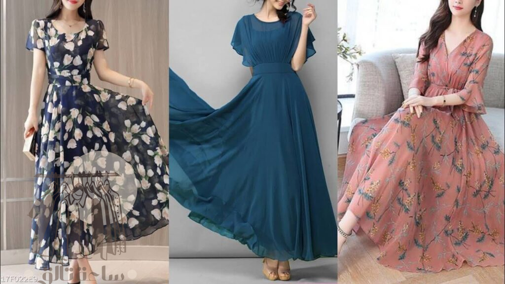 كيف ترتدين الفستان الشيفون بطرق مختلفة في الخروجات العادية والمناسبات؟