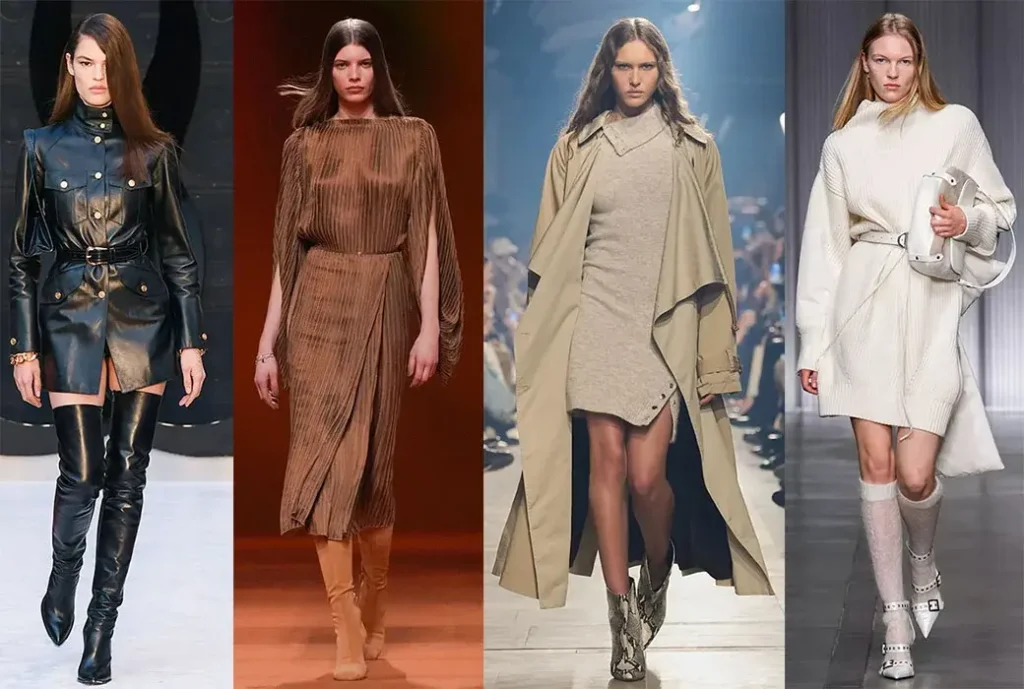 ١٠ ألوان تتصدر صيحات موضة شتاء