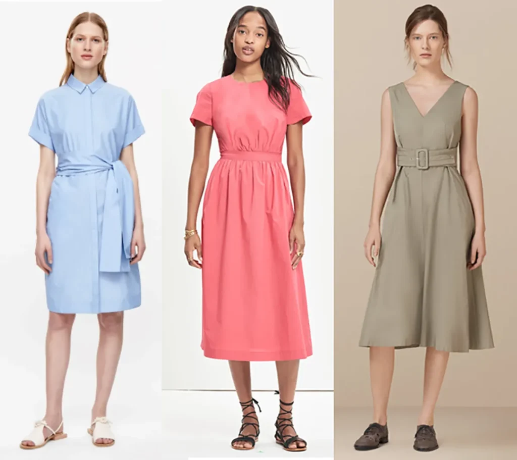 لصاحبات جسم المستطيل: طريقة اختيار الفساتين المناسبة لشكل جسمك