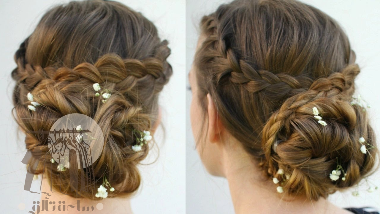 تسريحات فل بسيطة وناعمة 1 تسريحات فل بسيطة وناعمة