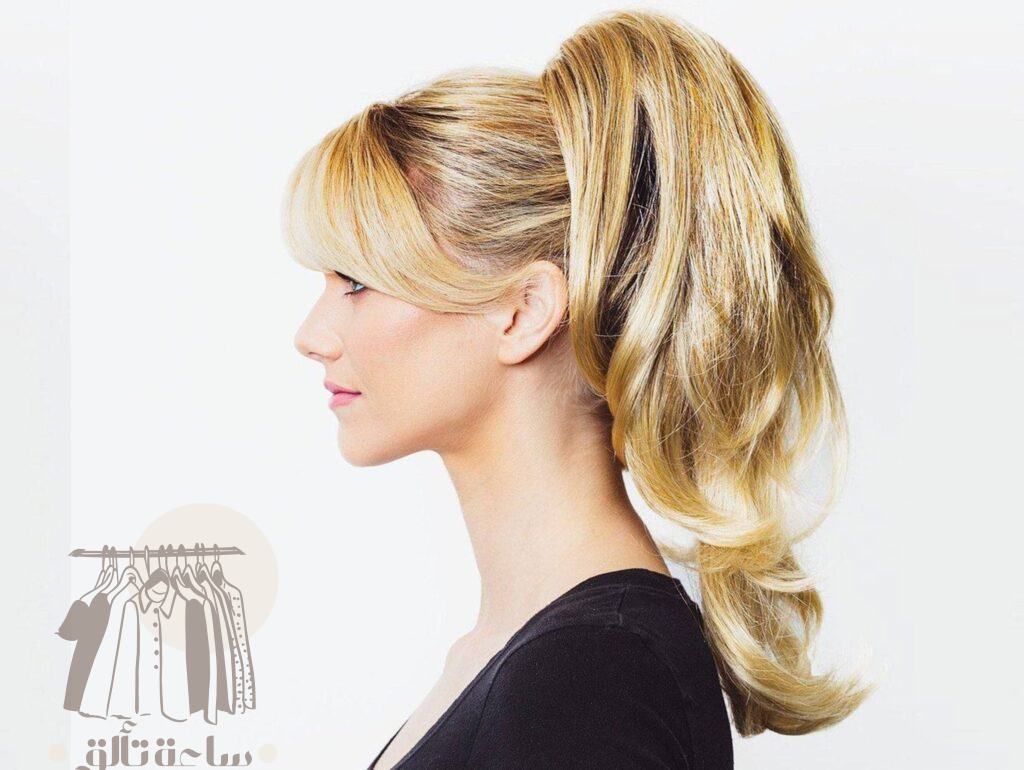 تسريحات ذيل الحصان الويفي، لمسة سحرية ليلية