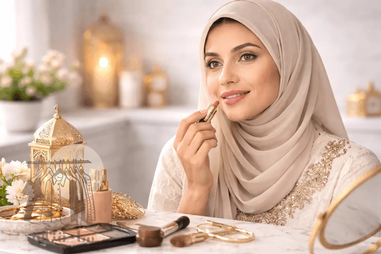 مكياج الفخامة الهادئة: تريند الجمال في رمضان