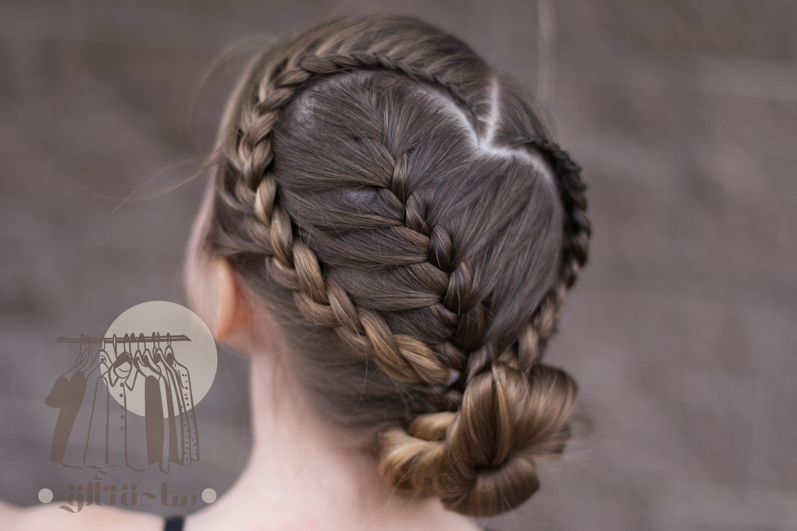 تسريحات ضفائر جذابة لعيد الحب Valentine's Day