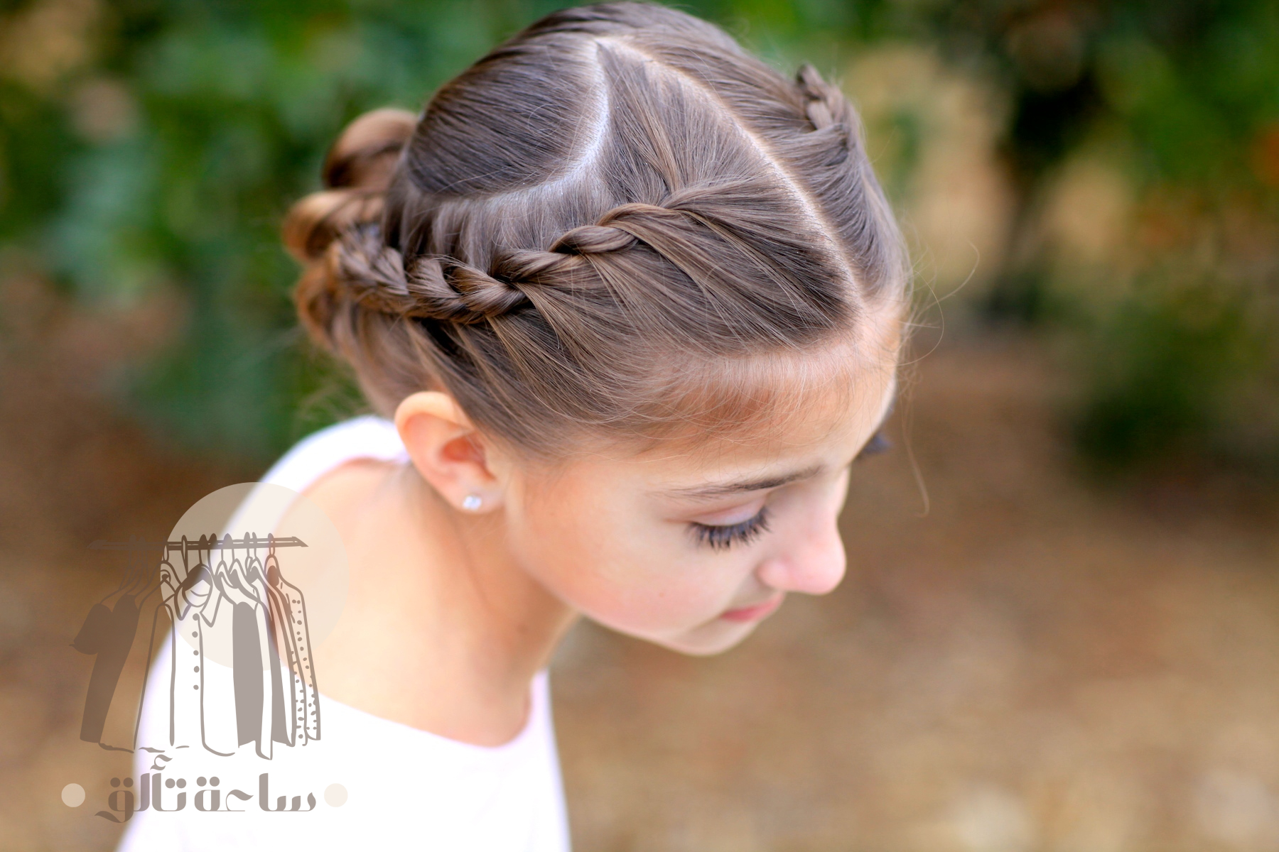 تسريحات ضفائر جذابة لعيد الحب Valentine's Day