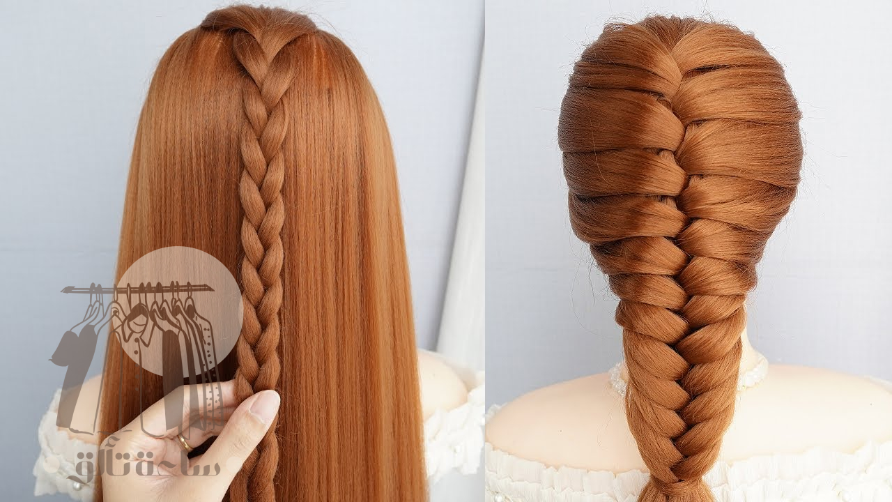 تسريحات ضفائر جذابة لعيد الحب Valentine's Day